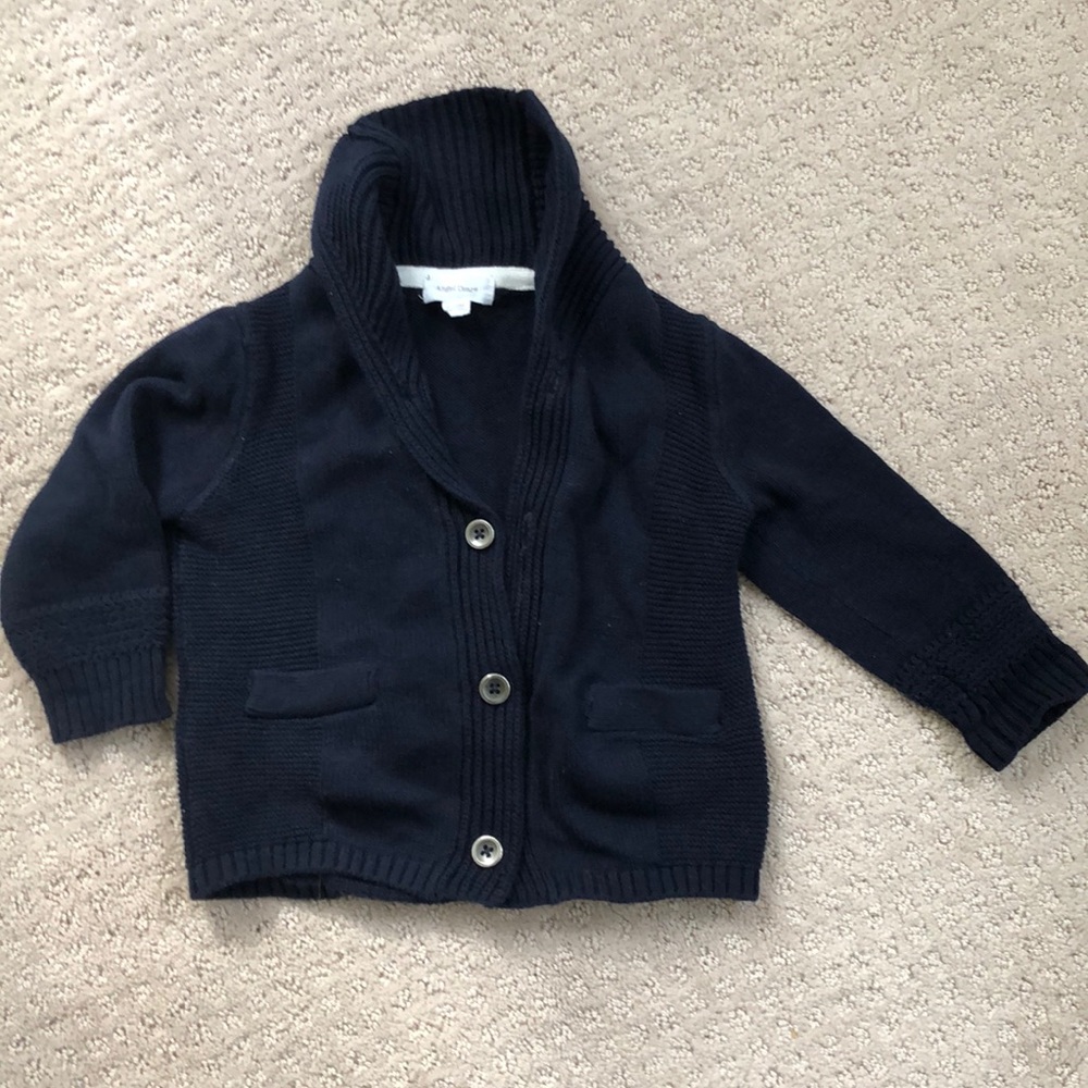 SOOS NOT FOR SALE ANY MORE Navy blue boy’s cardigan with buttons